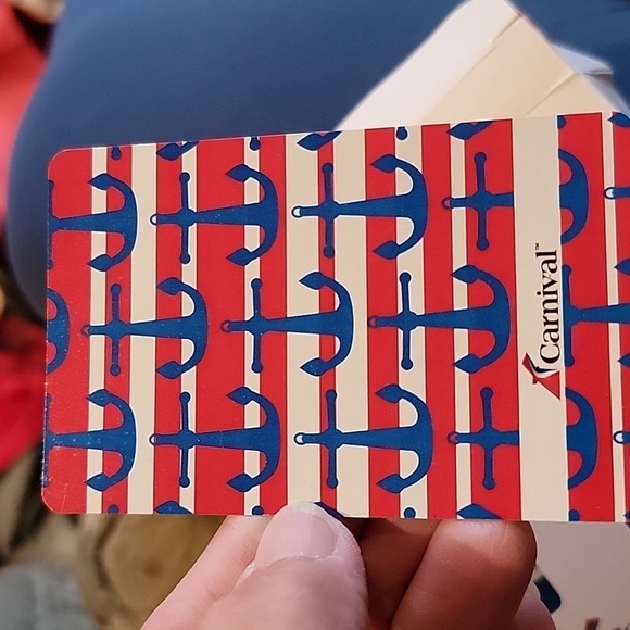 Carnival Playing Cards 2 Decks Anchors - Picture 2 of 3